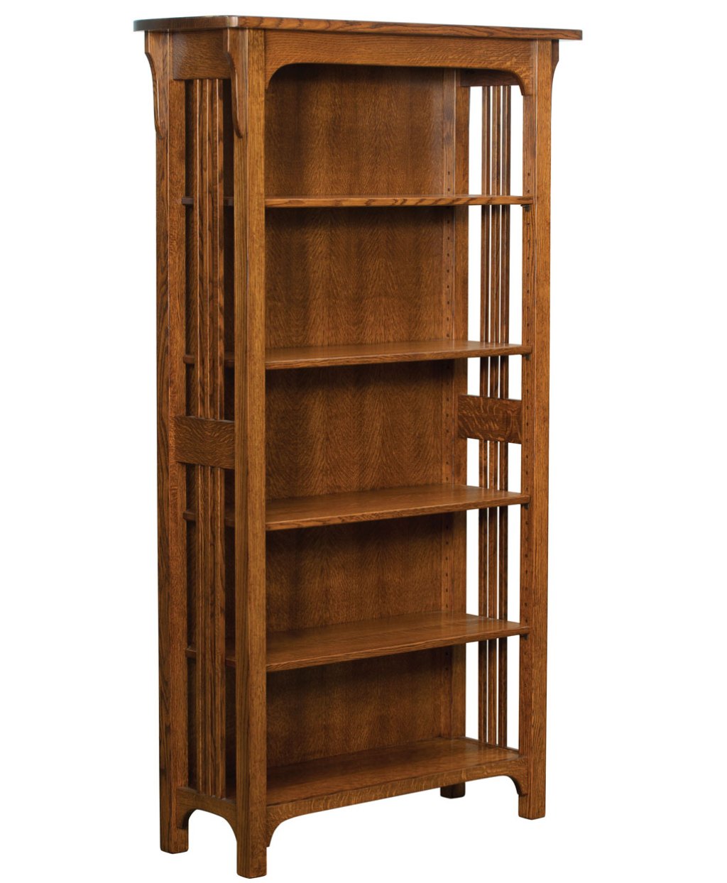 Picture of: Craftsman Mission Bookcase – Amish Direct Furniture