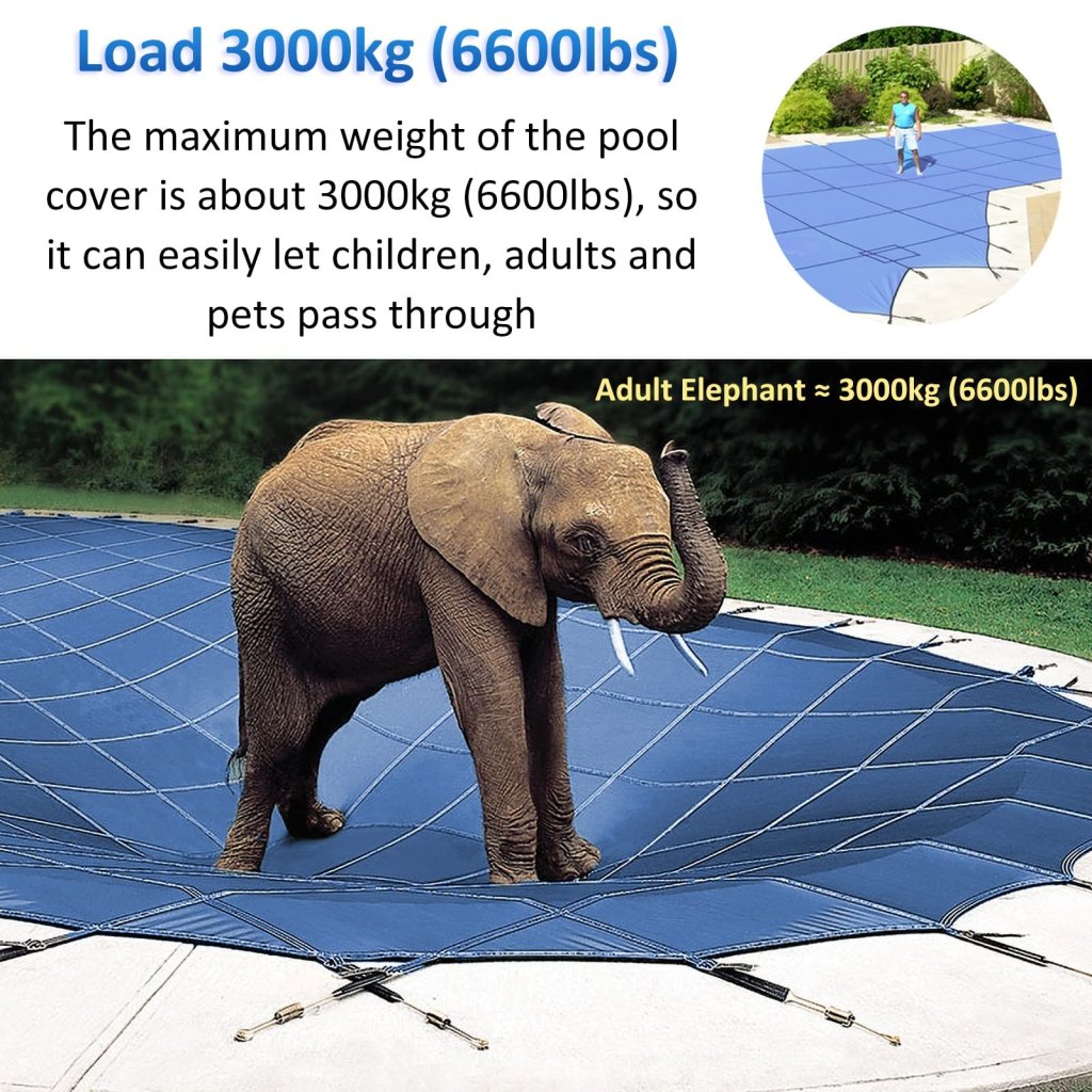 Picture of: Pool Safety Cover Underfloor Swimming Pool Winter Cover  ././././././